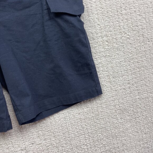 Sierra Designs Shorts Mens 30 Gray Hiking Outdoor Stretch Cargo Short Navy Blue - Picture 4 of 11